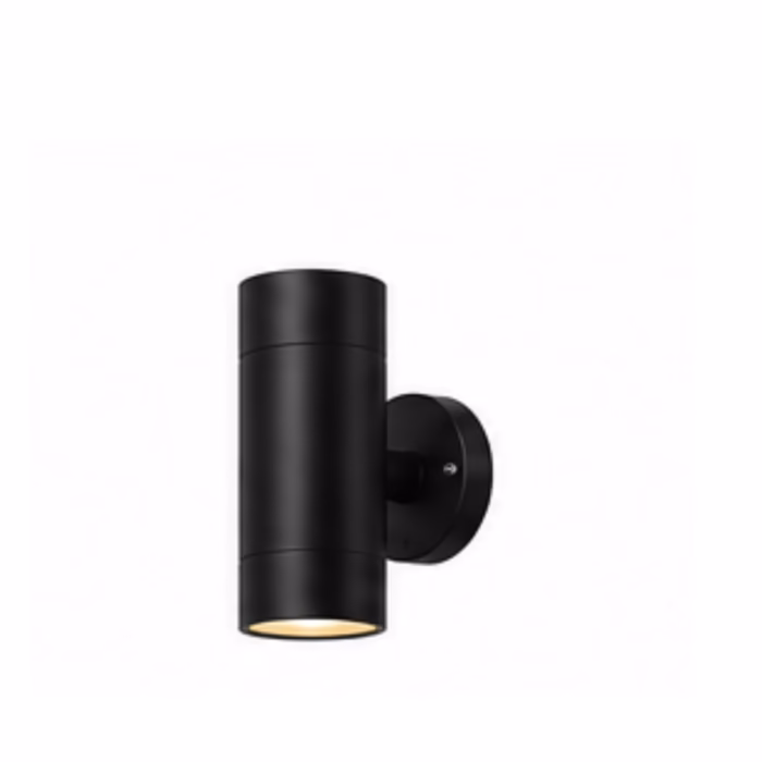 Dual-Emission Outdoor Cylindrical Wall Light
