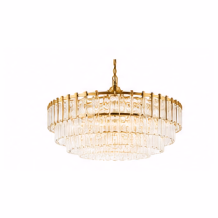 Multi-Tiered Crystal Chandelier